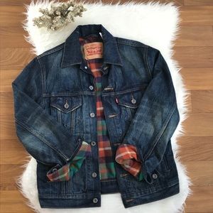 Levi’s Flannel denim jacket